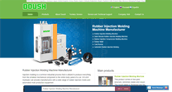 Desktop Screenshot of doush-rubber.com